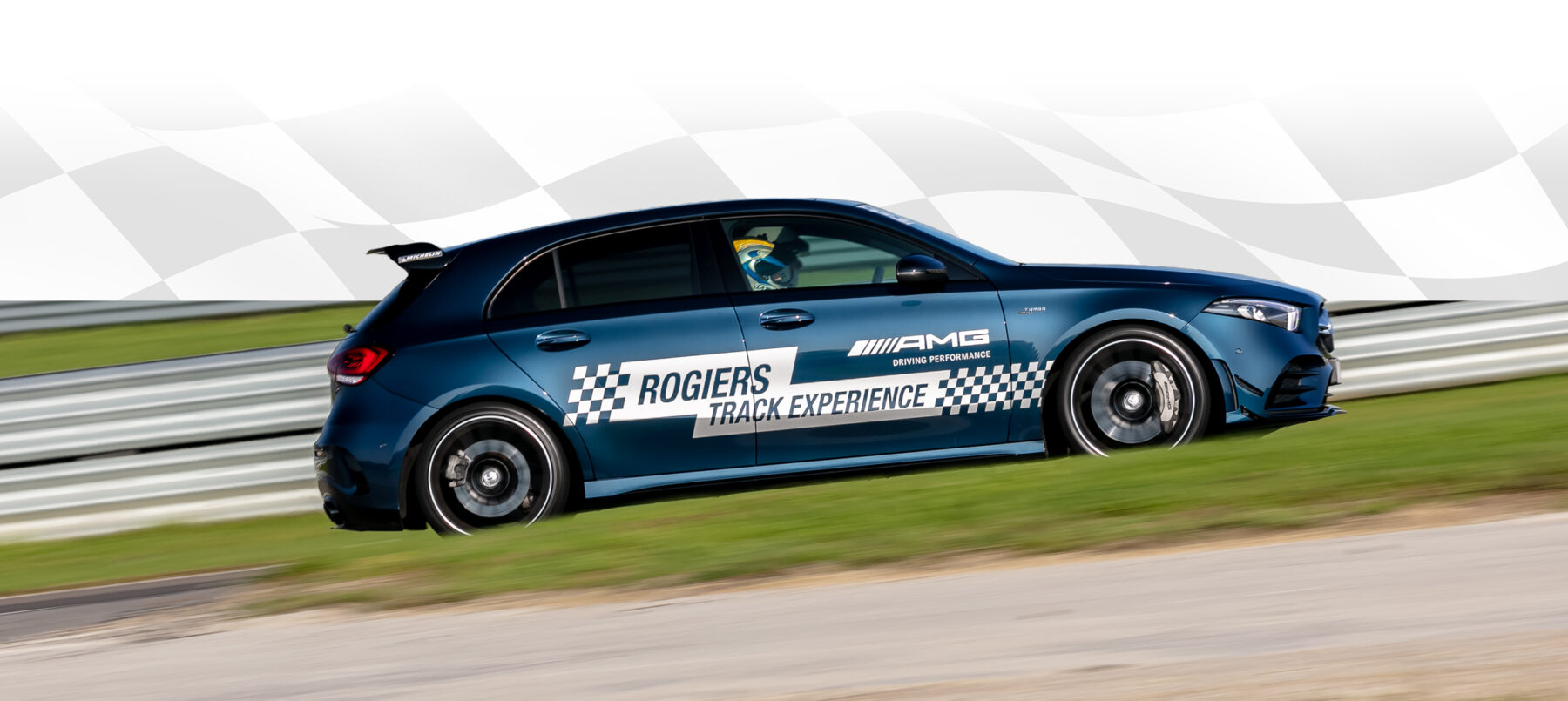 Mercedes Benz Rogiers track experience at Gentlemen Racing day Mettet