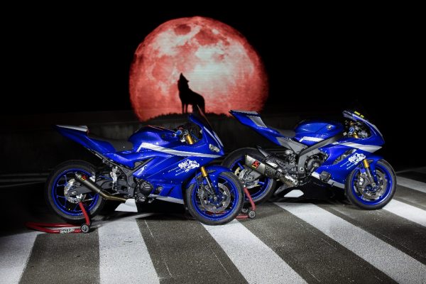 Lightpaint art photography of motorcycles #6