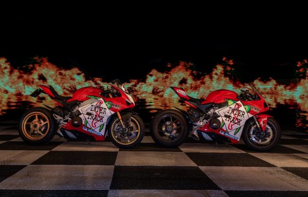 Lightpaint art photography of motorcycles #17