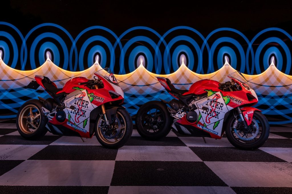 Lightpaint art photography of motorcycles #19