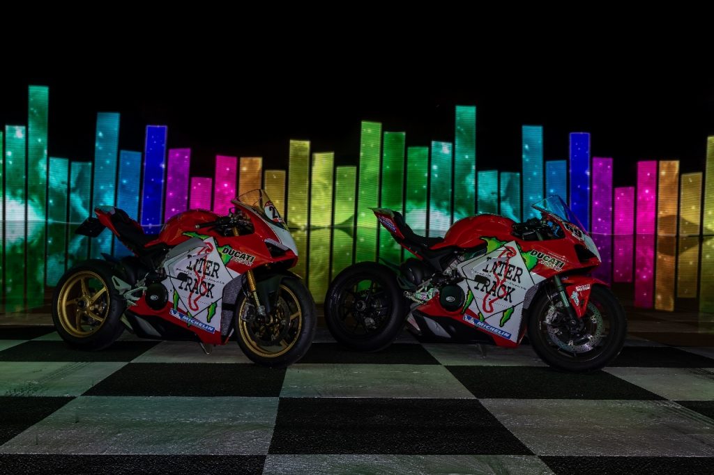 Lightpaint art photography of motorcycles #22