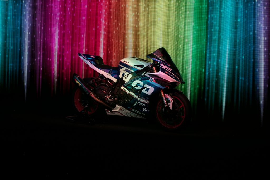 Lightpaint art photography of motorcycles #33