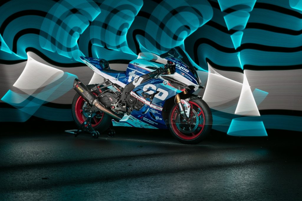 Lightpaint art photography of motorcycles #40