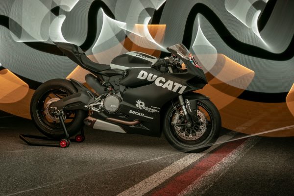 Lightpaint art photography of motorcycles #43