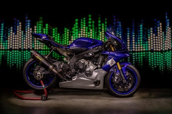 Lightpaint art photography of motorcycles #57