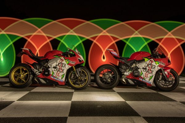 Lightpaint art photography of motorcycles #63